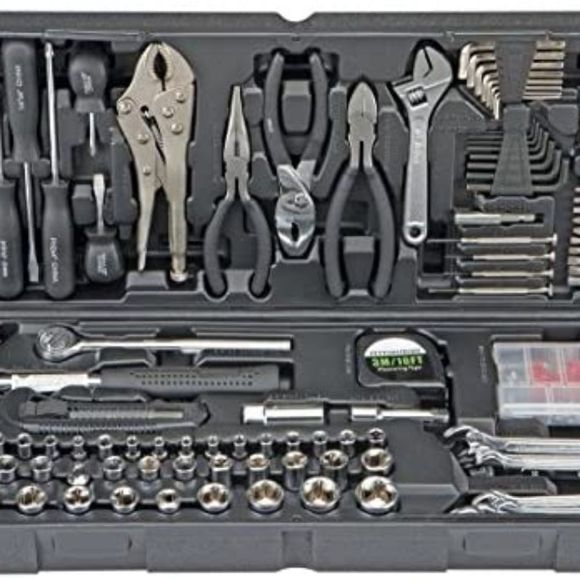😎 New Pittsburgh 130 Piece Tool Kit Set - Picture 3 of 4